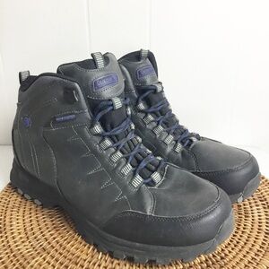 Coleman Hiking Boots Mens Black & Blue Size 13